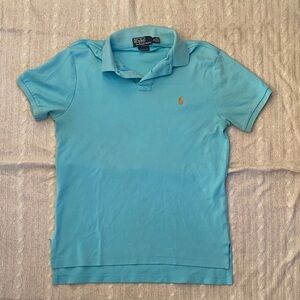 Polo by Ralph Lauren men’s Light Blue Polo Shirt